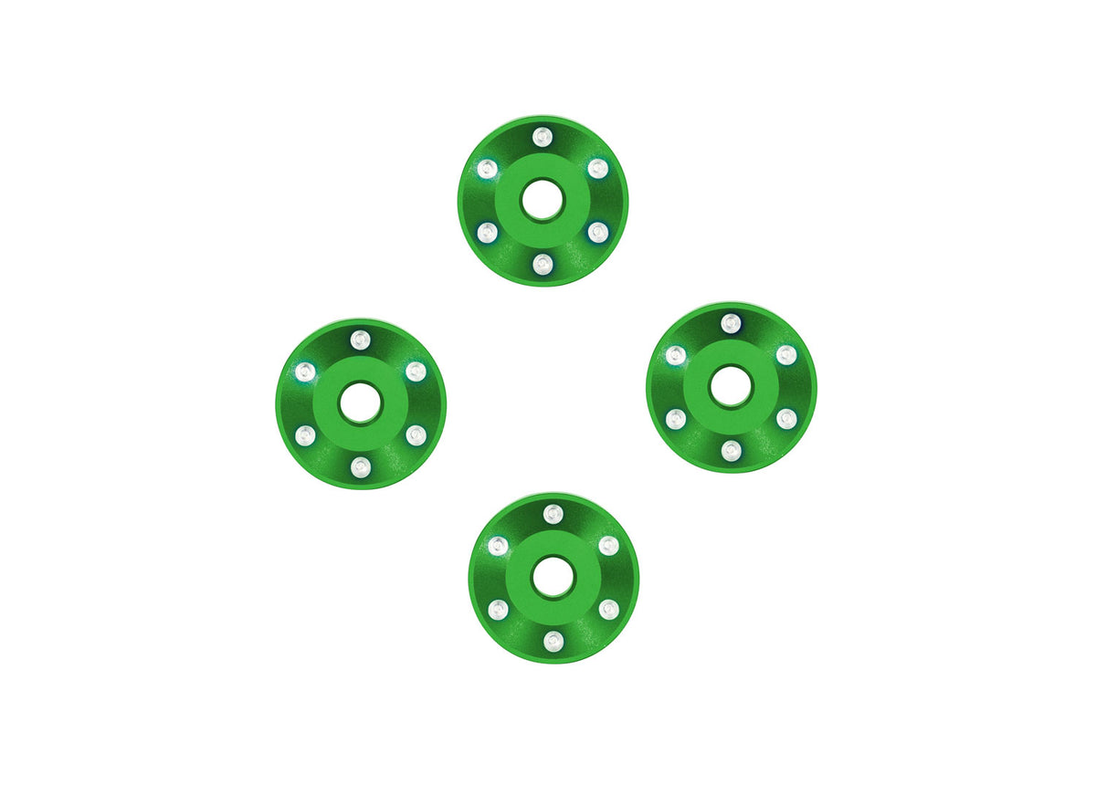 Maxx® Slash® Aluminum Wheel Washers (4)