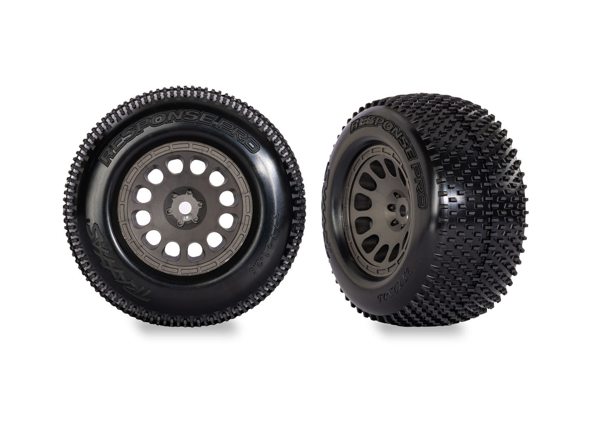 MINI XRT Gray Mini XRT Wheels w/ Response Pro Tires (2)