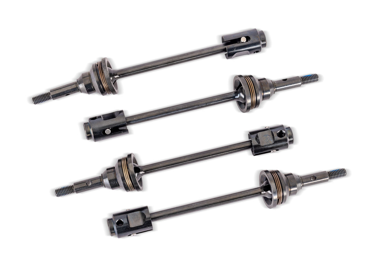 Mini Maxx/Mini XRT WideMaxx Steel CV Driveshafts & Drive Cups (4)