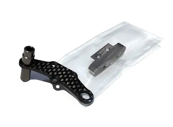 Toy Model Hop-ups C25778GREY Billet Machined Rear Body Mount & Pin Retainer for Traxxas LaTrax Rally 1/18