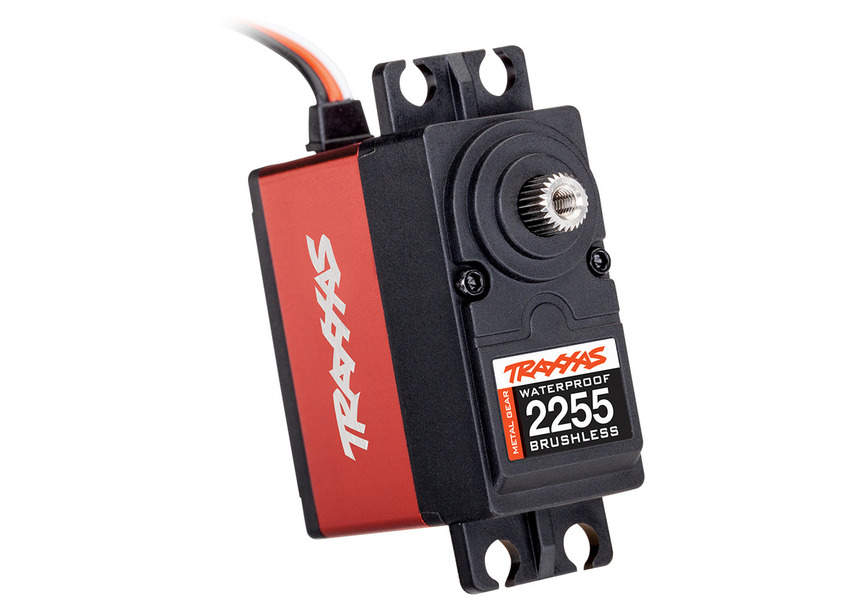 400 High Torque Metal Gear Waterproof Brushless Servo (Red) (High Voltage)