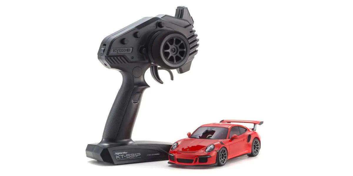 MINI-Z RWD MR-04 readyset Porsche 911 GT3 RS Lava Orange 32358OR