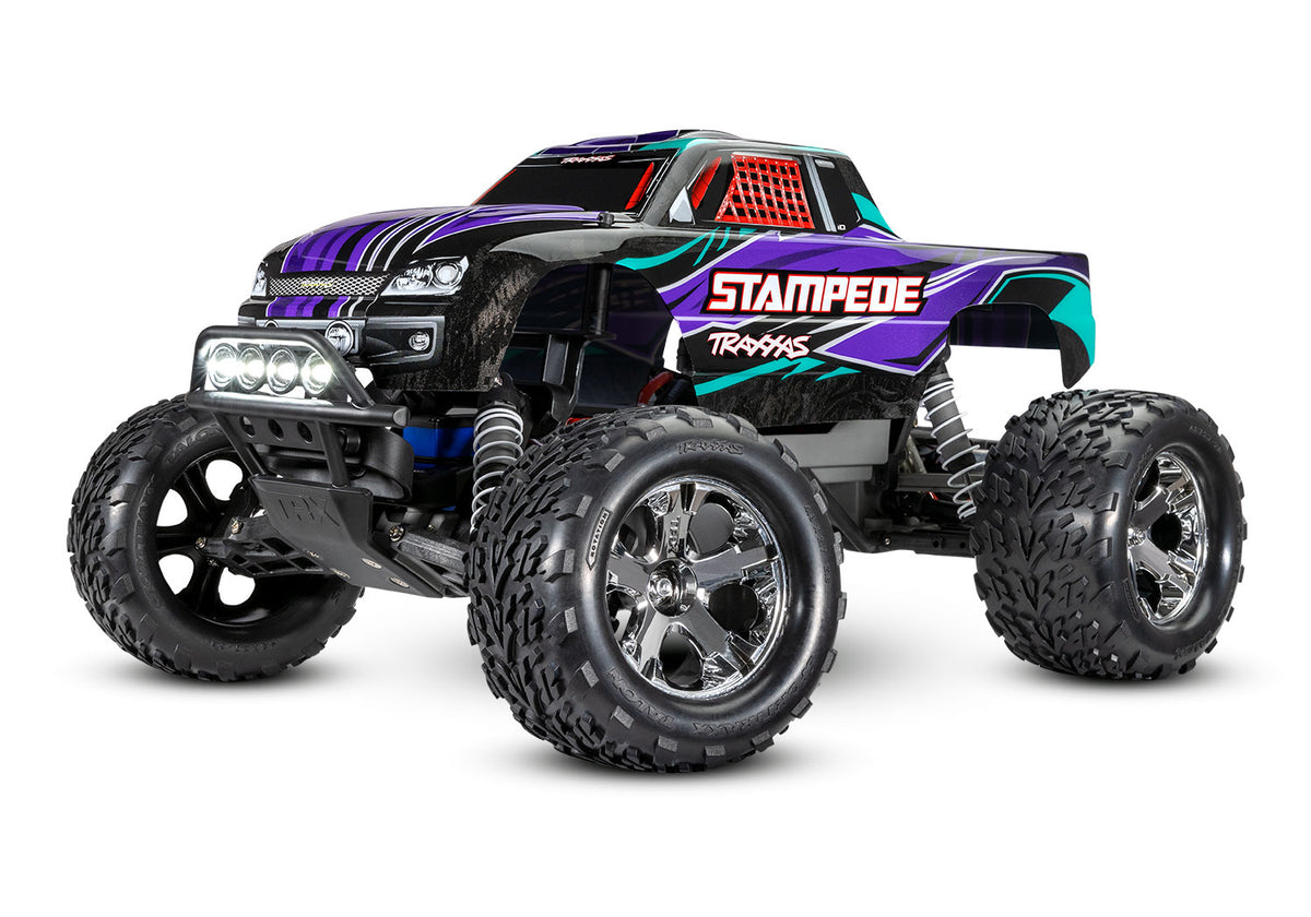 STAMPEDE W/LED PURPLE