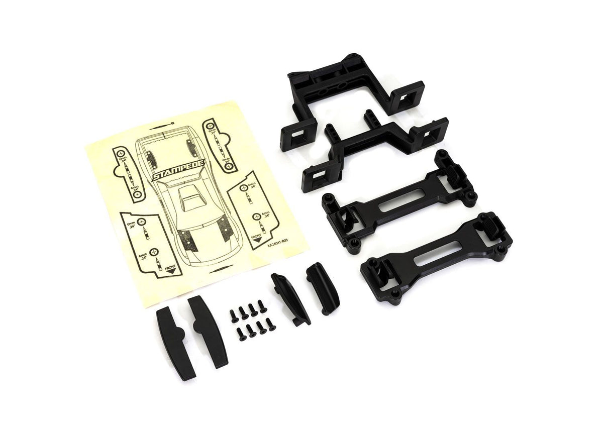 Stampede 2WD Clipless Body Conversion Kit