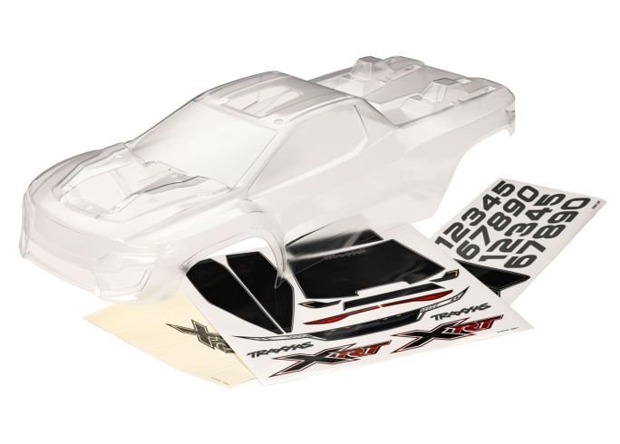 BODY XRT CLEAR UNTRIMMED