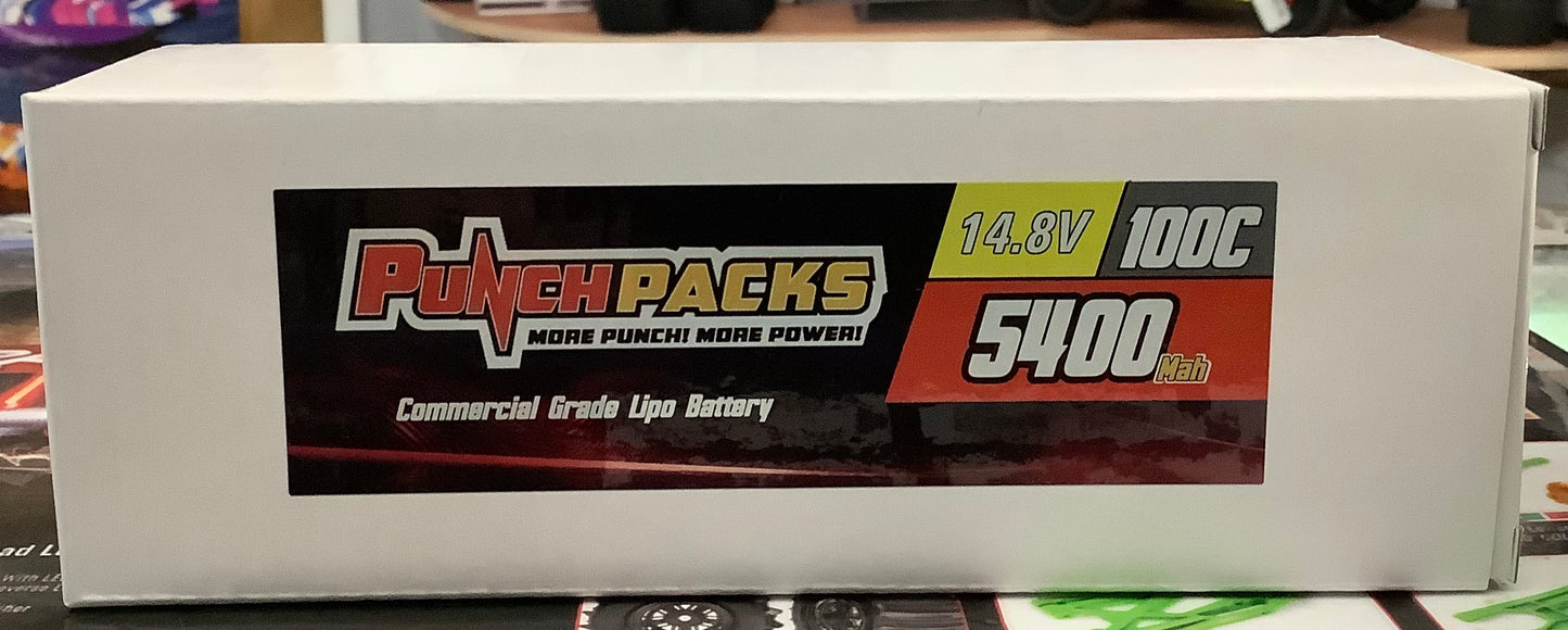 Punchpack 5400mAh 14.8V 100C w/EC5 4S