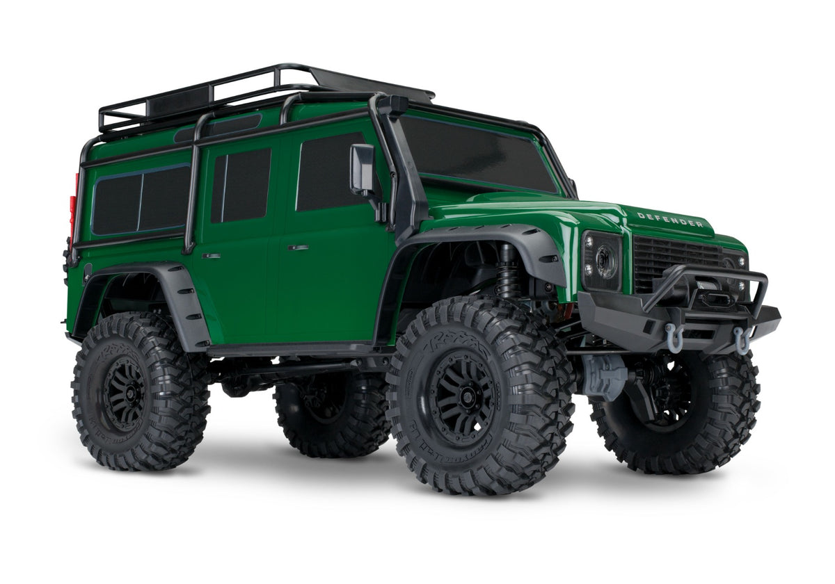 TRX-4 1/10 Scale & Trail Rock Crawler w/Land Rover Defender Body