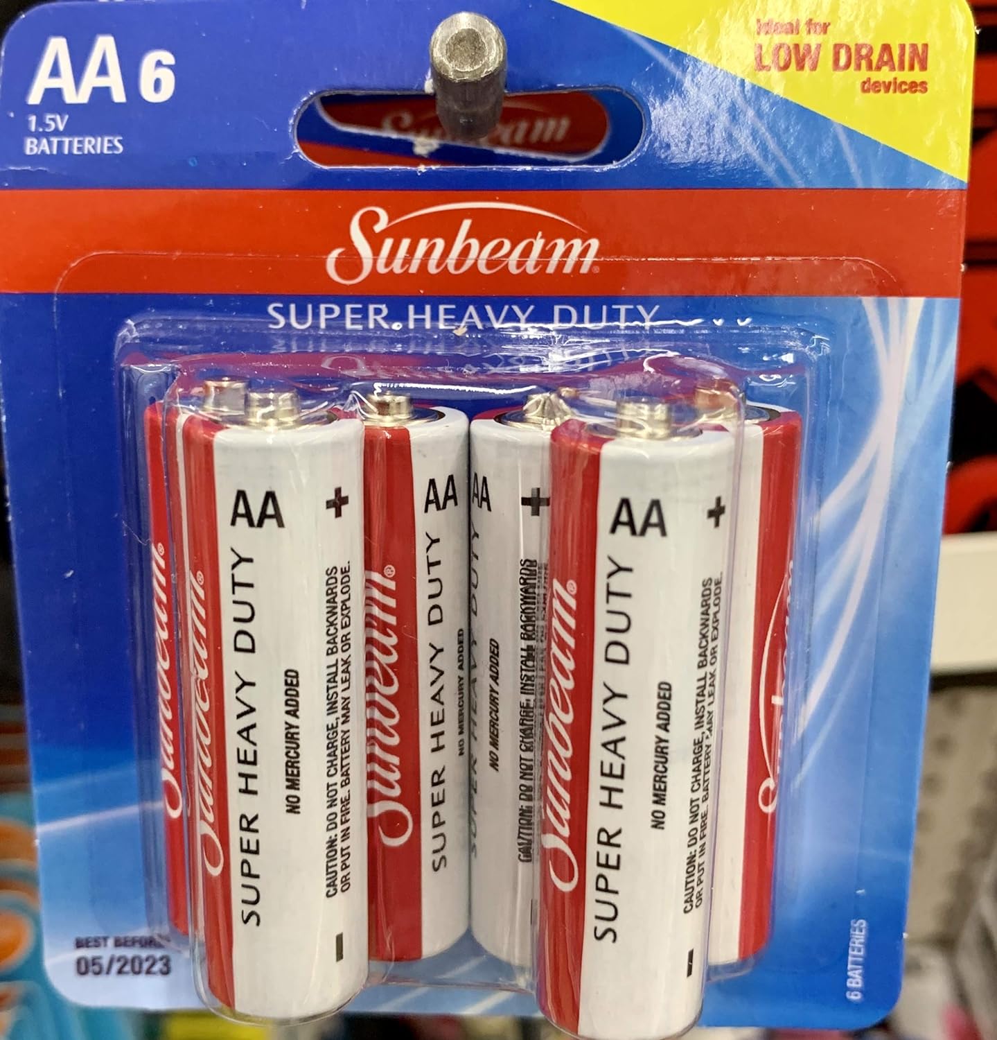 Super Heavy Duty AA 6 Batteries