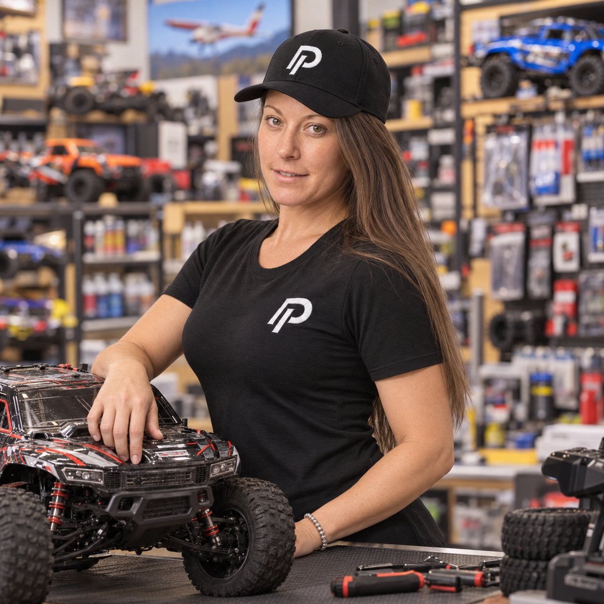 Official Parkflyers RC "P" Flexfit Cap