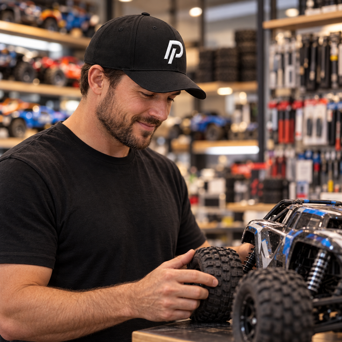 Official Parkflyers RC "P" Flexfit Cap