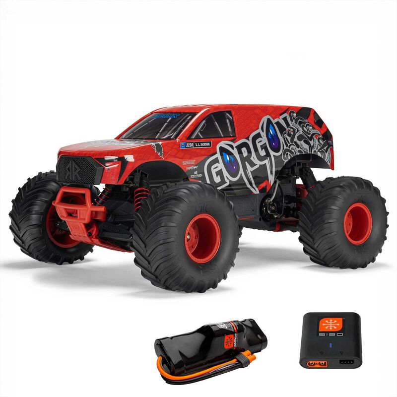 1/10 GORGON 2WD RTR Brushed Monster Truck (Battery & Charger Included)