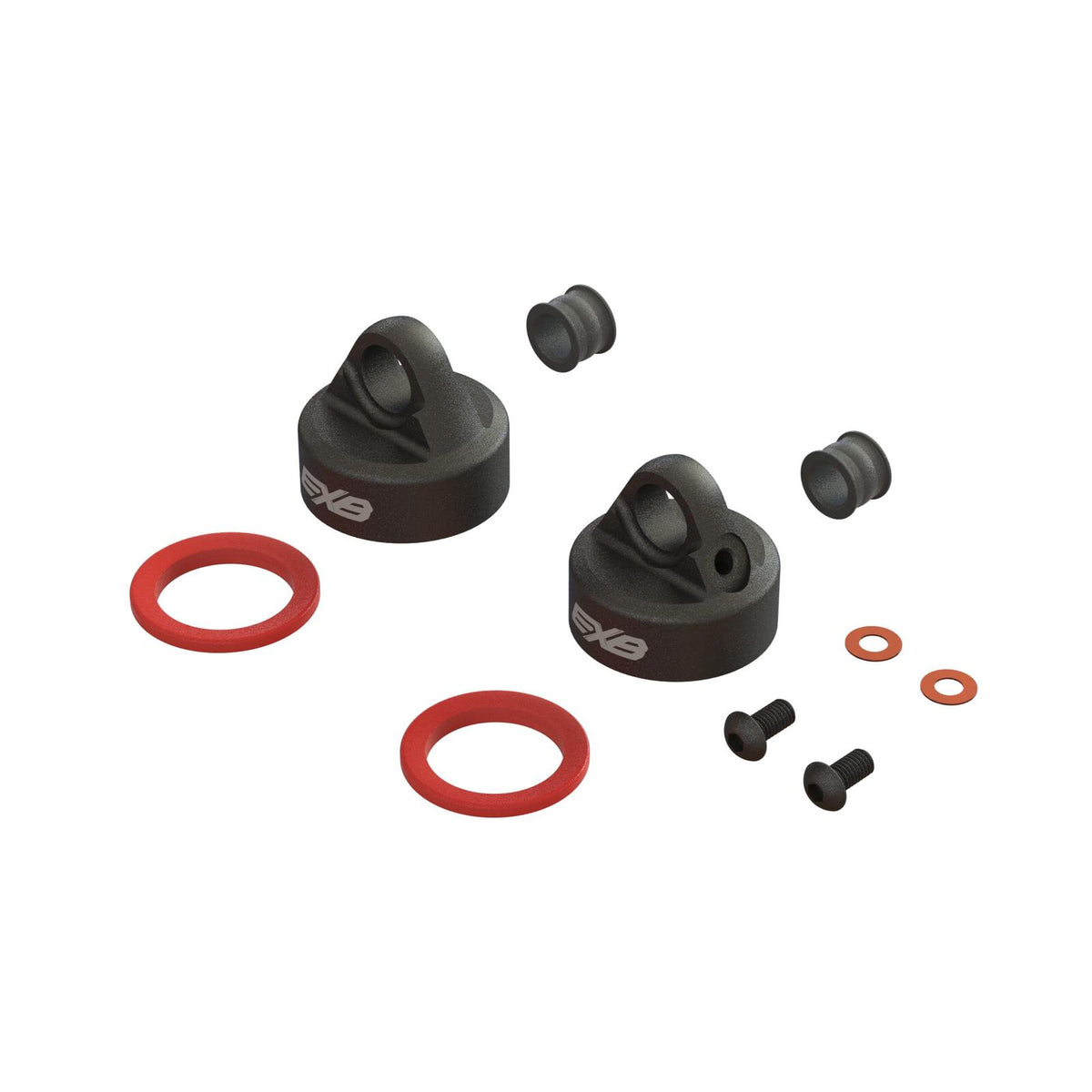 ARRMA ALUMINUM EMULSION SHOCK CAP (2)