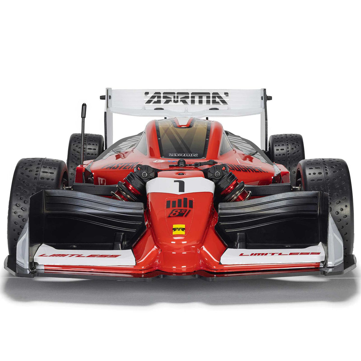 1/7 LIMITLESS 8S AVC 4X4 RTR Brushless Street Speed, Red/Black
