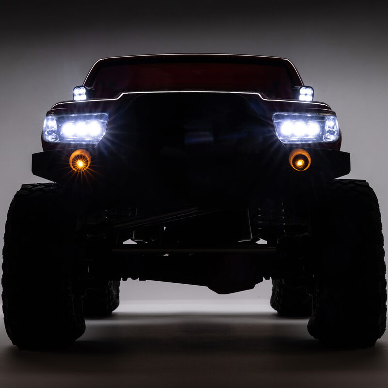 SCX6 Trail Honcho 4X4 Rock Crawler RTR, Red 1/6