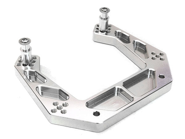 Integy Alum Front Shock Tower for 1/10 Electric Slash/Rustler/Stampede 2WD XL-5 C27046SILVER