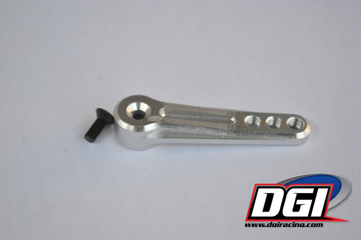 DGI Racing Losi Desert Buggy XL (DBXL) Steering Servo Arm/Horn - Silver