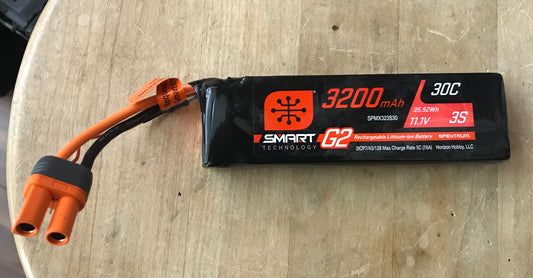 Used Smart G2 3200mah 30C 11.1V 3S Lipo Battery
