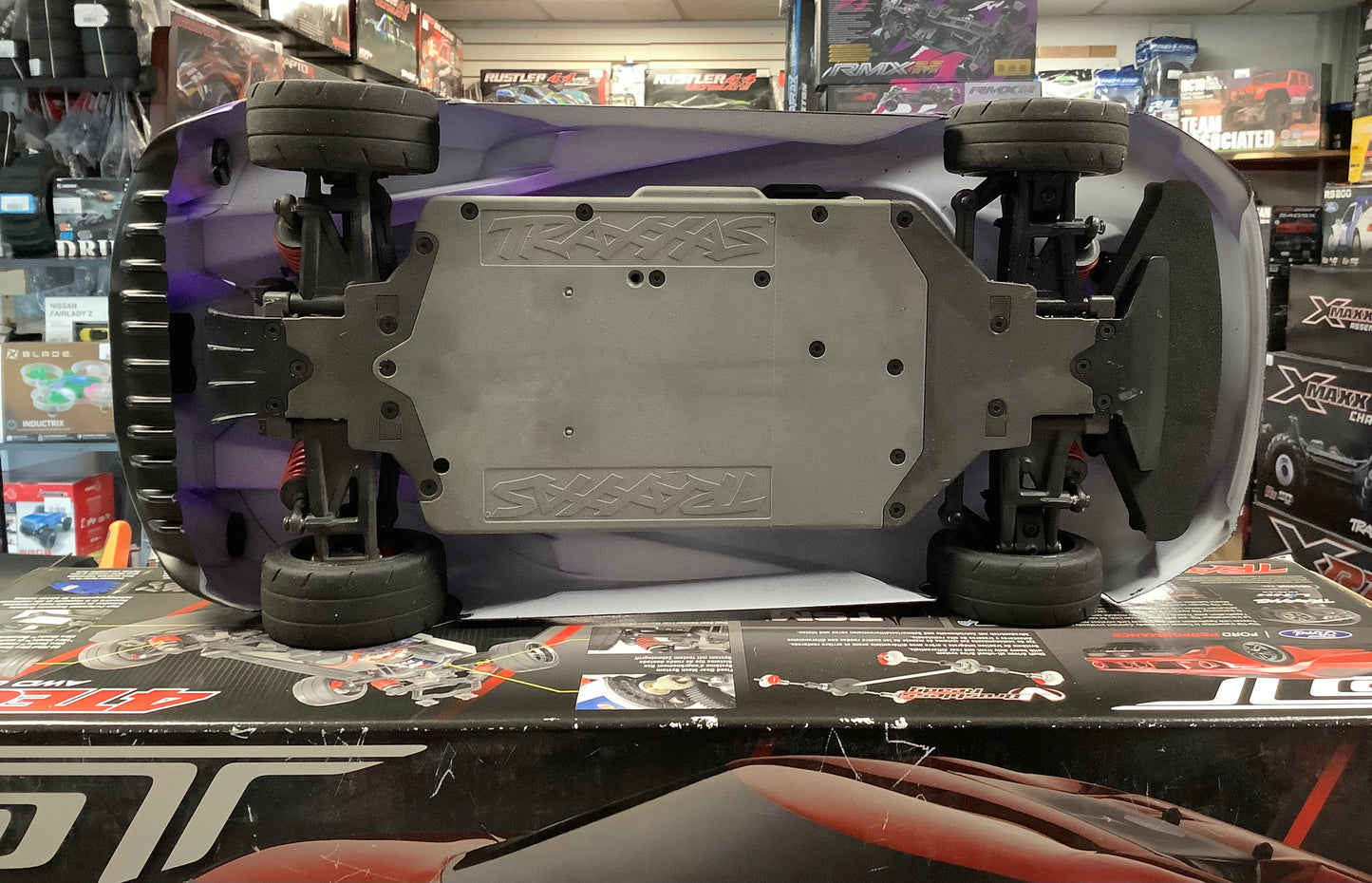 Traxxas GT 4TEC 2.0 Rare Purple Edition Used and in good condition