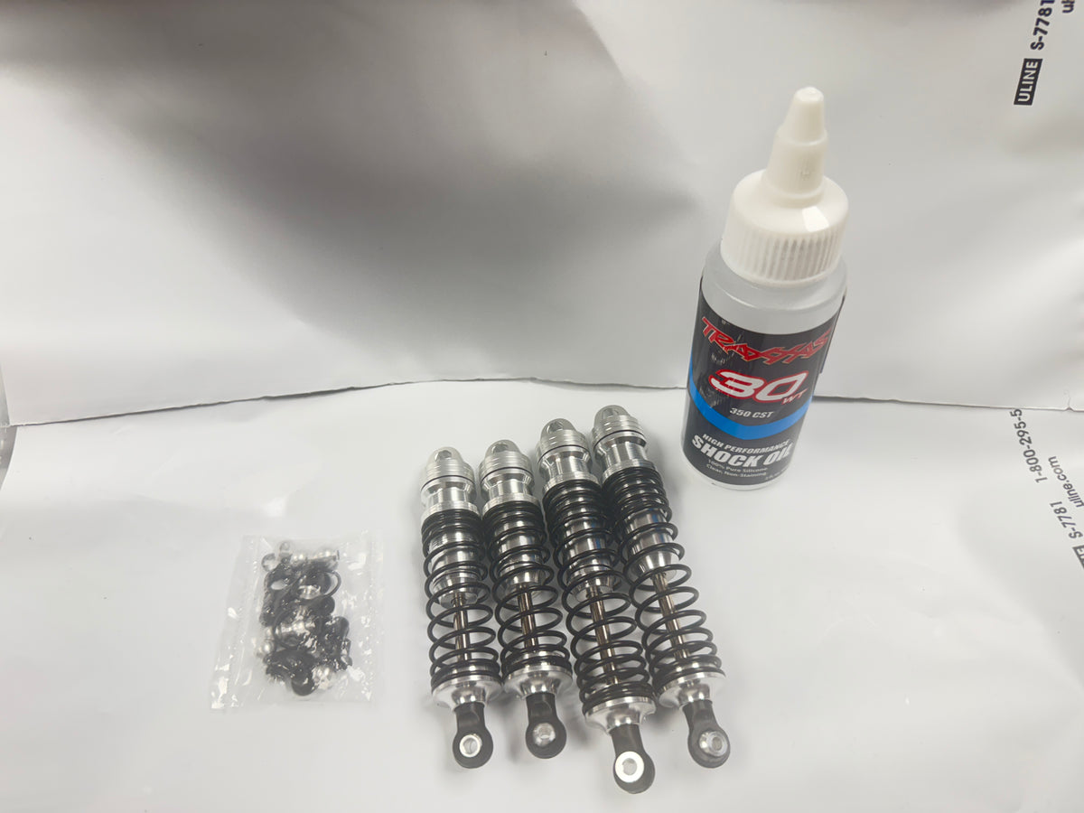 Super Shocks 1/10 Scale Front and Rear Shocks (comes w/ 30wt shock oil)