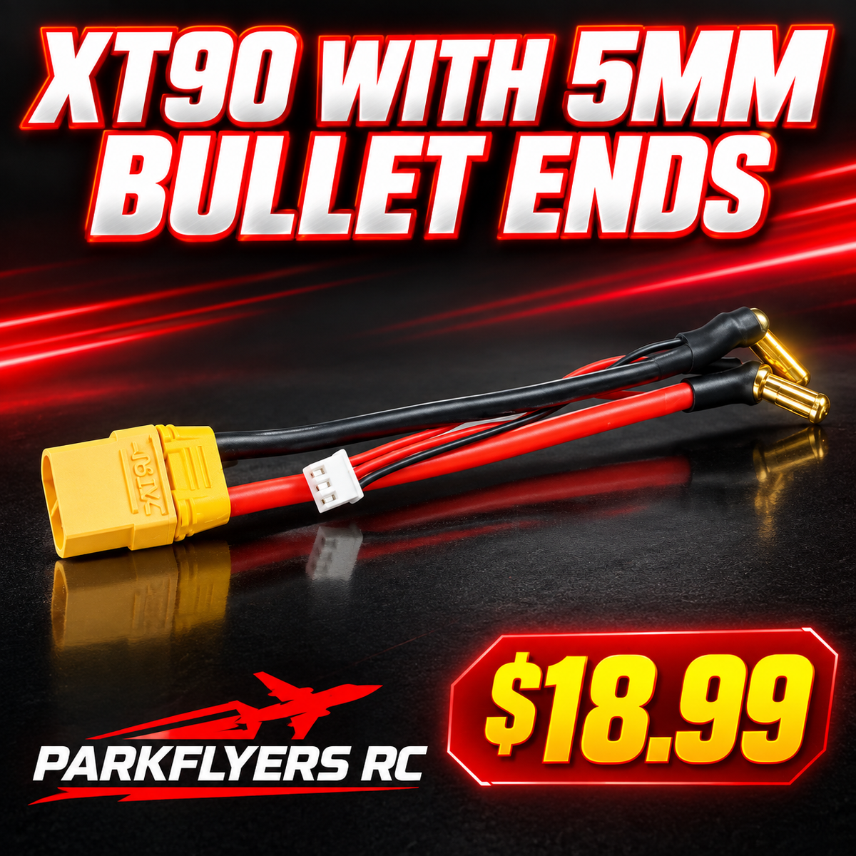 XT90 With 5mm Bullet Ends