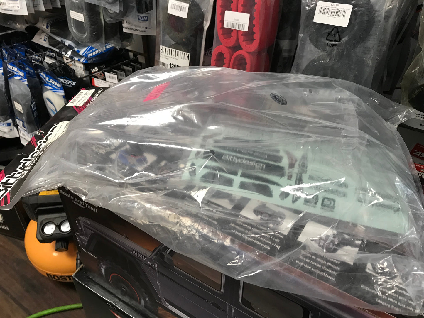 HYPER-200 Nitro Touring Car Body (Clear) (200mm)