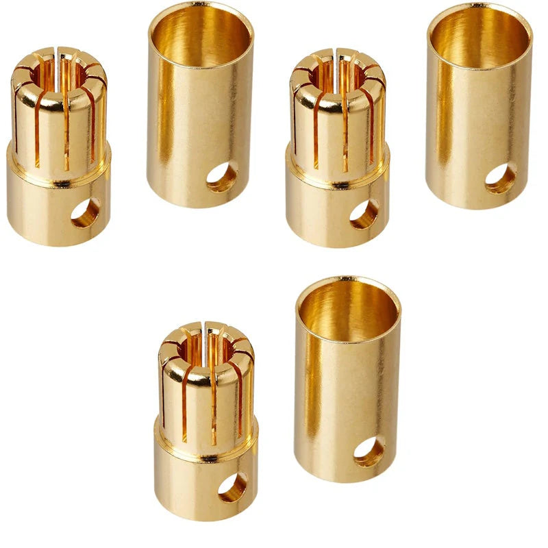 8mm Bullet Connectors (3 pairs)