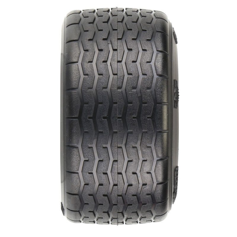 Proline 1/10 PROTOform VTA Rear 31mm VTA Tires Mounted 12mm Black Wheels (2)