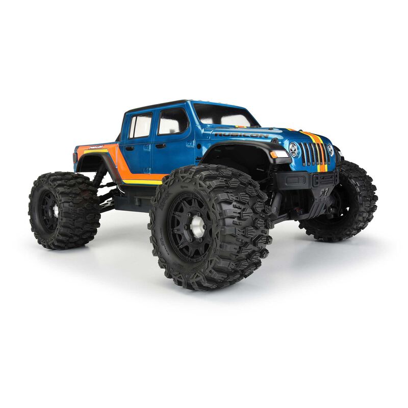 1/10 Hyrax Front/Rear 2.8" MT Tires Mounted 12mm Black Raid (2)