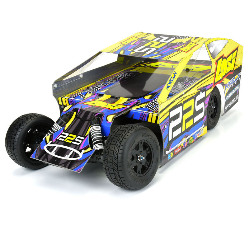 1/10 Hot Lap 2.2"/3.0" Dirt Oval Short Course Tires (2) (Clay)