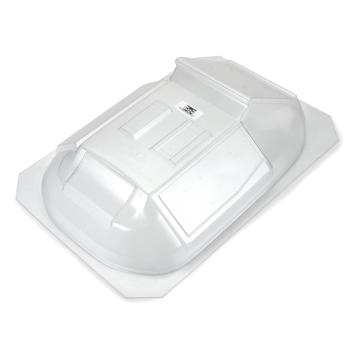 1/10 Light Weight Clear Wing Set: Losi 22S Sprint Car