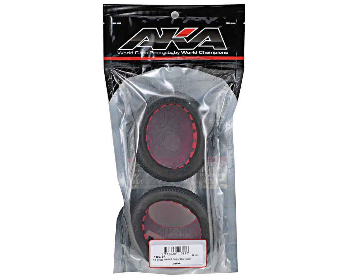 AKA Impact 1/8 Buggy Tires (2) (Soft)