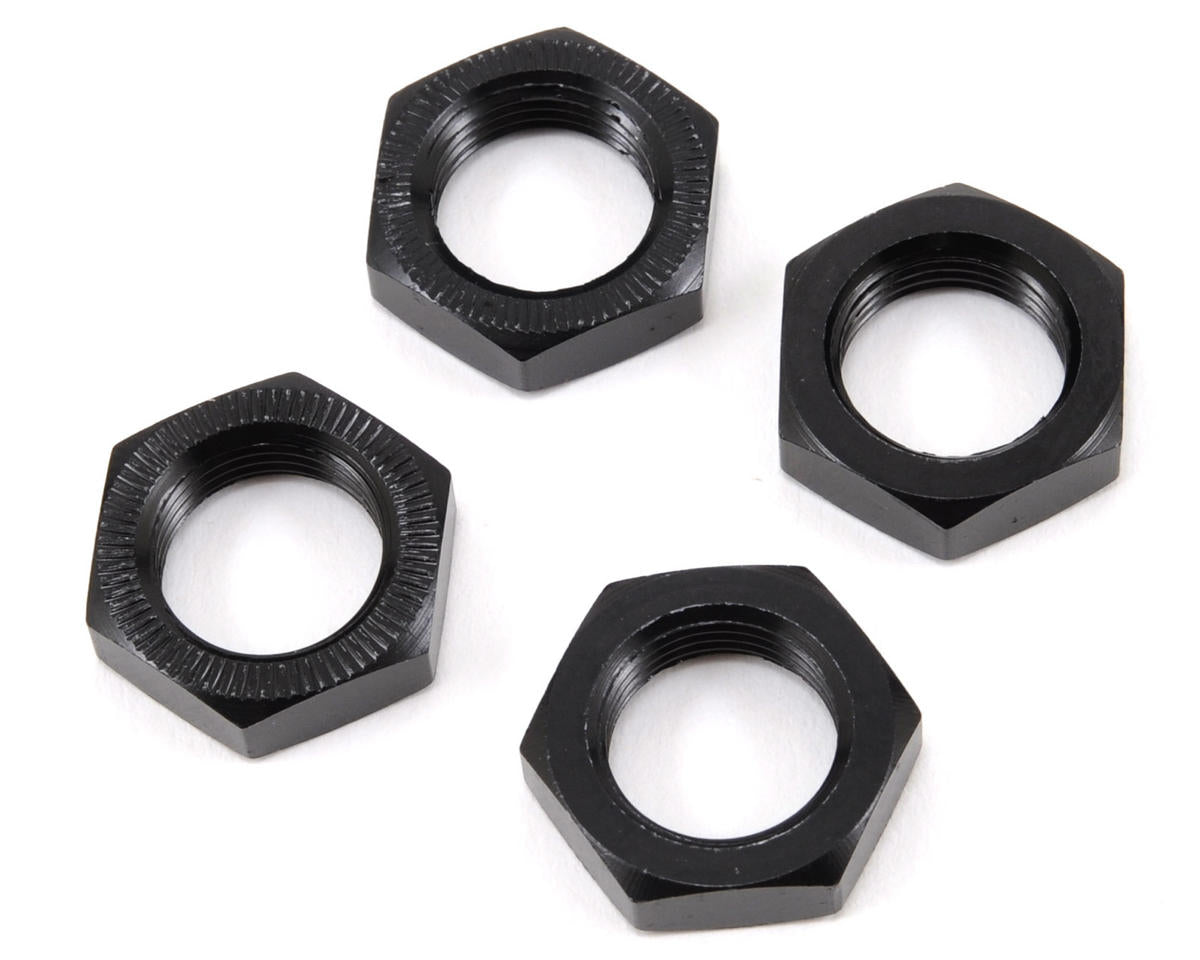 17mm Aluminum Wheel Nut (Black) (4)