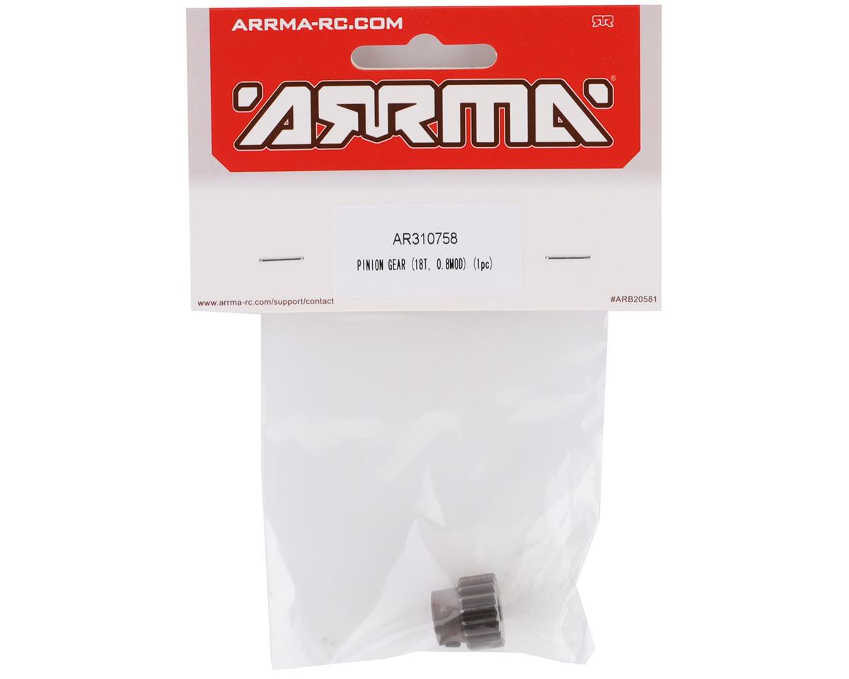 Steel Mod 0.8 Pinion Gear (18T)