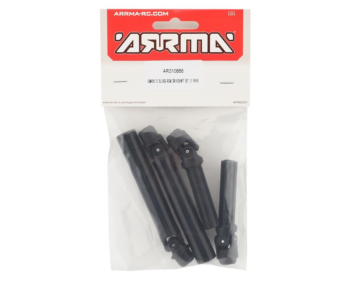 Arrma 4S BLX Rear Slider Driveshaft Set (2)