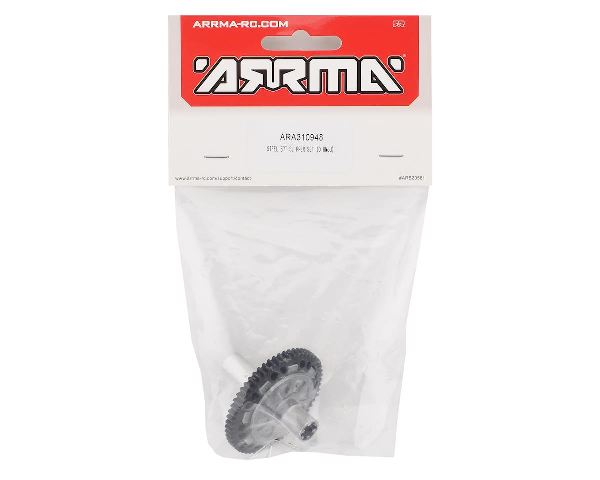 Arrma 4S BLX 0.8Mod Steel Slipper Set (57T)