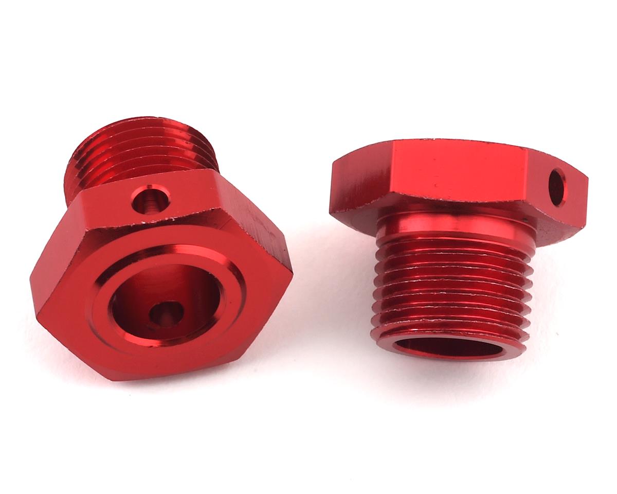 Arrma 6S BLX 17mm Aluminum Wheel Hex (Red) (2)