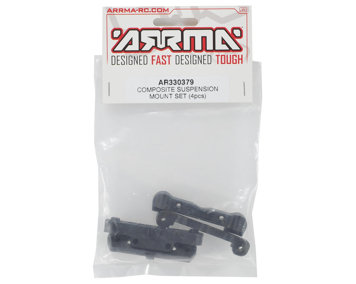 Arrma Composite Suspension Mount Set (4) 6SFe/In/Kr/Li/Mo/No/Ou/Se/Ta/Ty