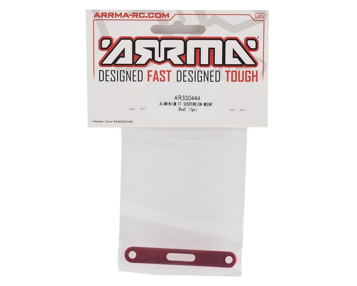 Arrma 4x4 Aluminum FF Suspension Mount (Red)