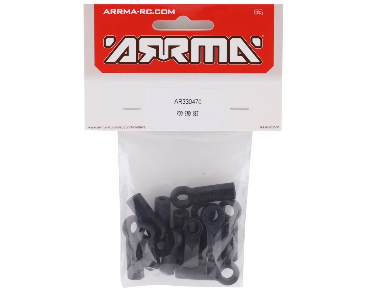 Arrma 4x4 Rod End Set Big/Gr/Kr/Ou/Se/Ty/Vo 3S/4S