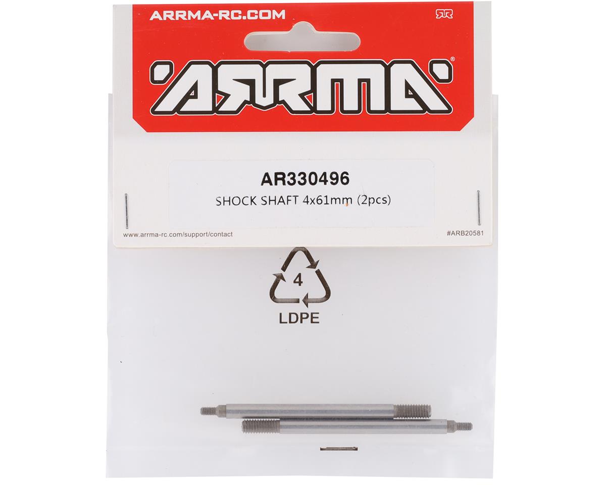 Arrma 4x61mm Talion BLX 6S Shock Shaft (2)