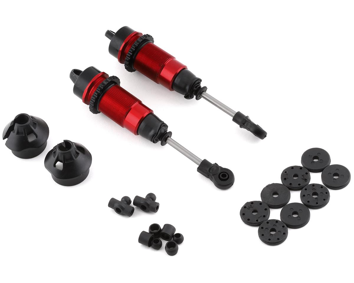 Arrma 115mm Pre-Assembled Front Shock Set (Red) (2)