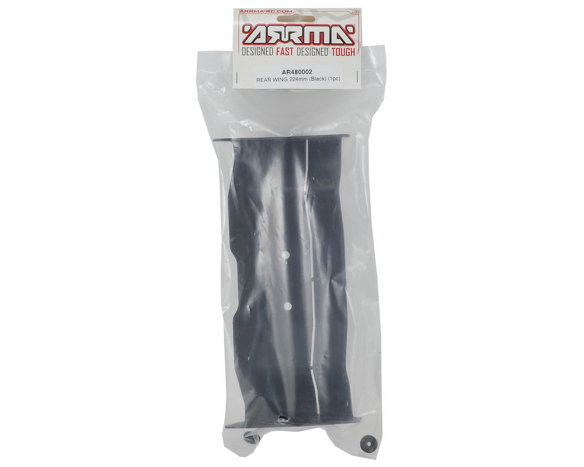 224mm Rear Wing (Black)