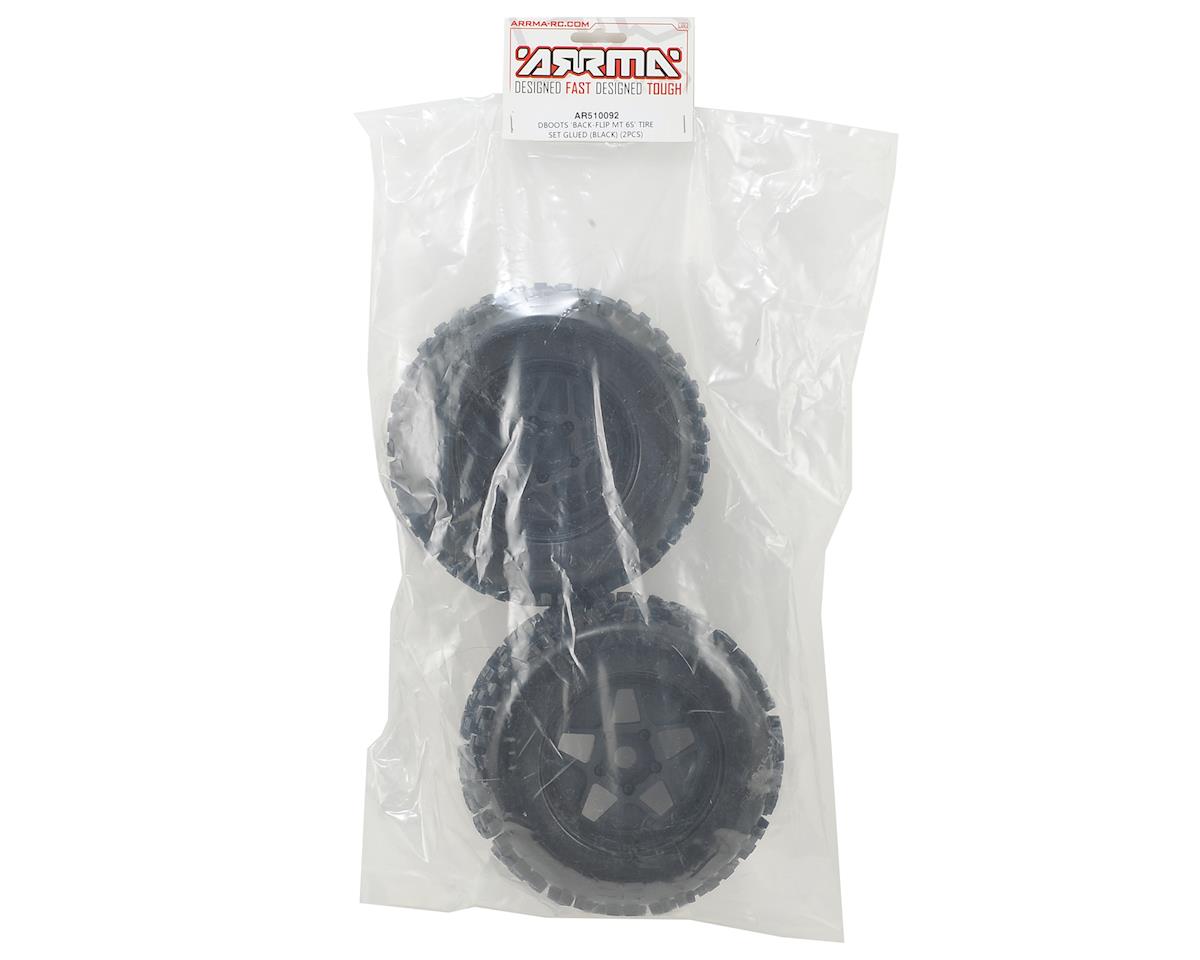 Arrma 1/8 dBoots Backflip Monster Truck 6S Front/Rear 3.8 Pre-Mounted Tires, 17mm Hex (2)