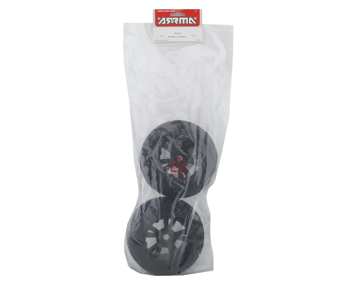 Arrma 4S BLX Minokawa LP Pre-Mounted 3.8" Monster Truck Tire (2) (Black)