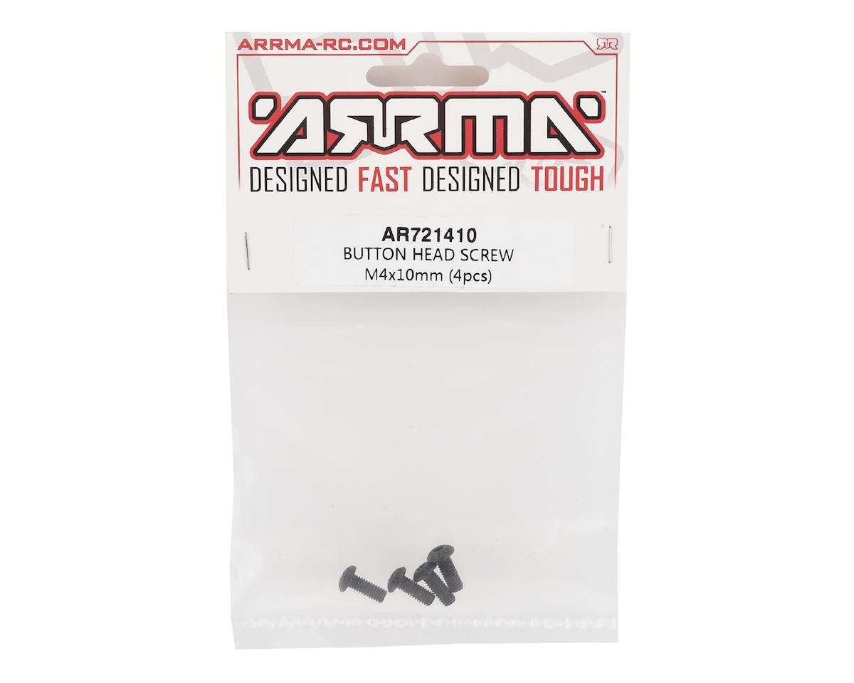Arrma 4x10mm Button Head Screw Set (4)