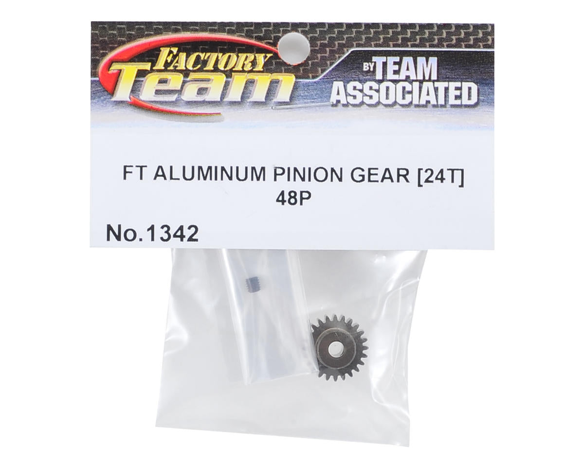 Team Associated Factory Team Aluminum 48P Pinion Gear (3.17mm Bore) (24T)