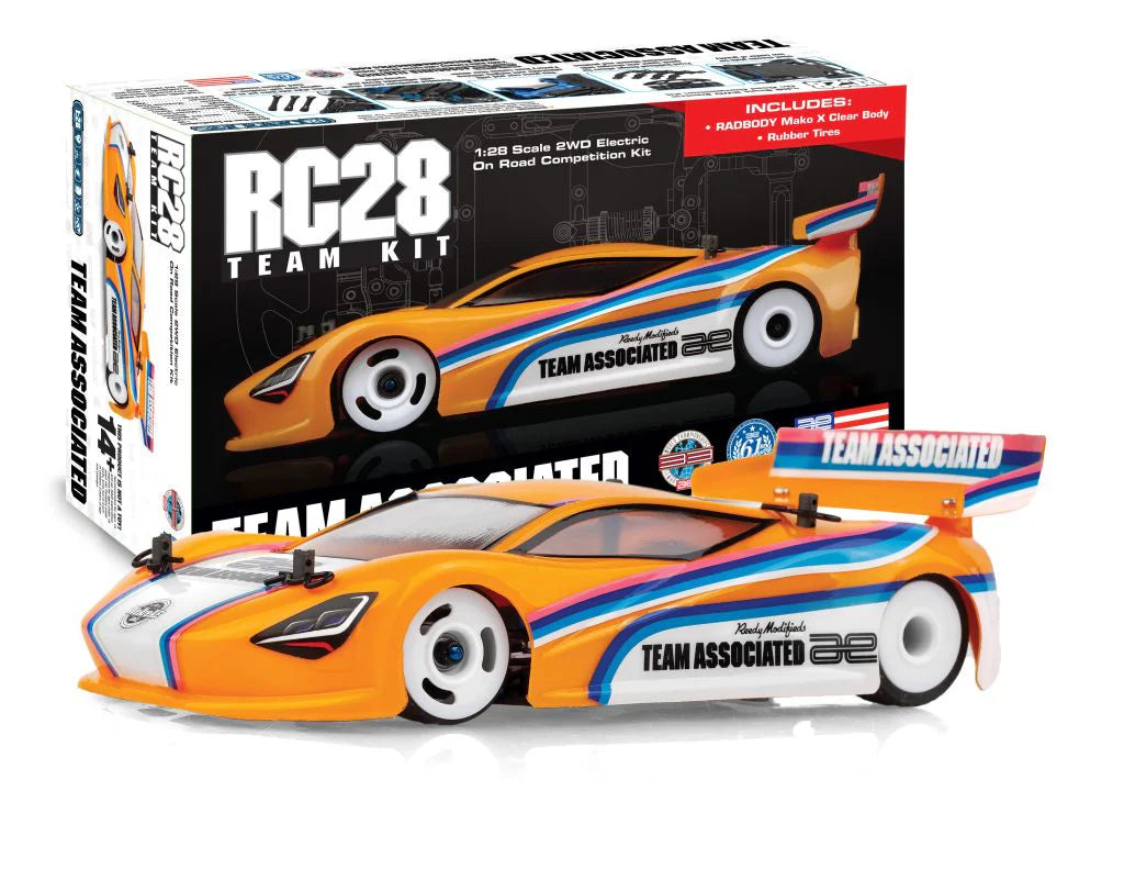 Associated 20168 1:28 Scale 2WD Electric On Road Competition Kit