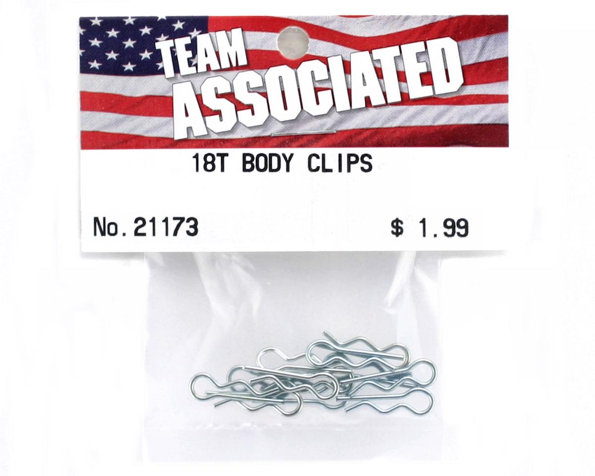Team Associated Small Body Clips (10)