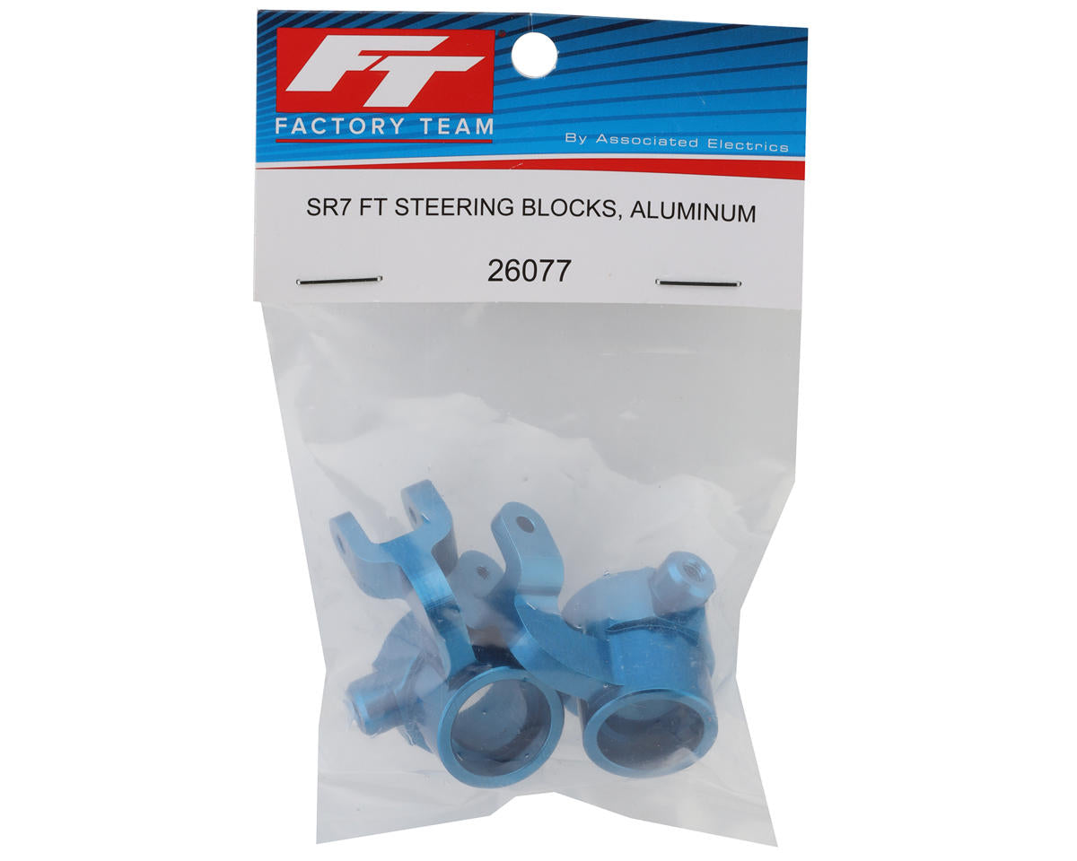 SR7 Factory Team Aluminum Steering Blocks (2)