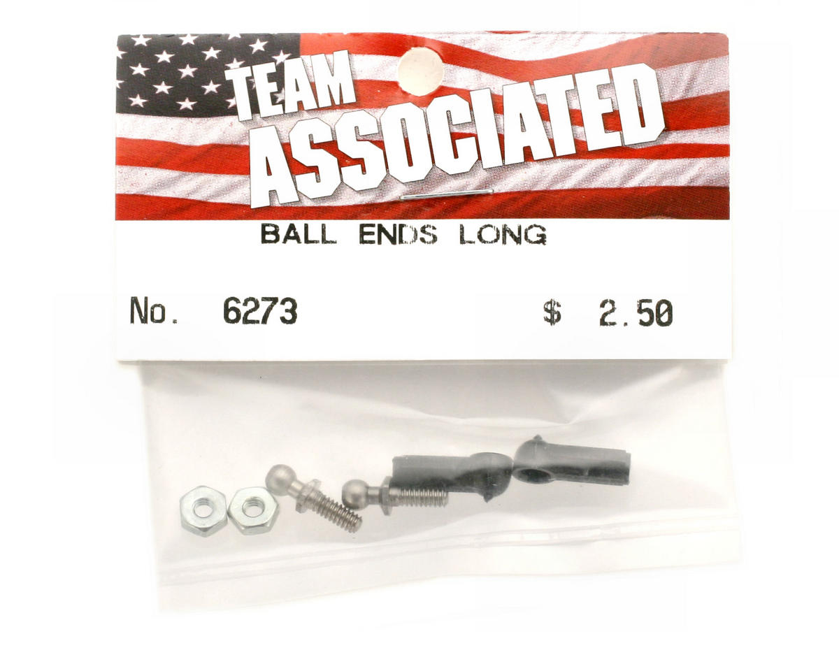 Team Associated Ball Joint Male 4-40 Long Steel
